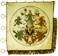 CV-Wappen auf Standarte