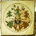 Wappen des CV auf Standarte