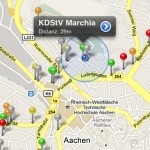 Couleurbummel in Aachen - Karte